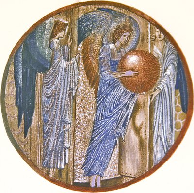 Le Livre des Fleurs : IX. Porte dorée - Edward Coley Burne Jones