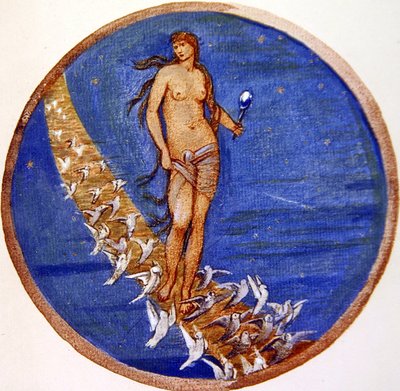 Le livre des fleurs : V. Rose du ciel - Edward Coley Burne Jones