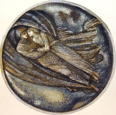Le livre des fleurs : XXII. Avec le vent - Edward Coley Burne Jones