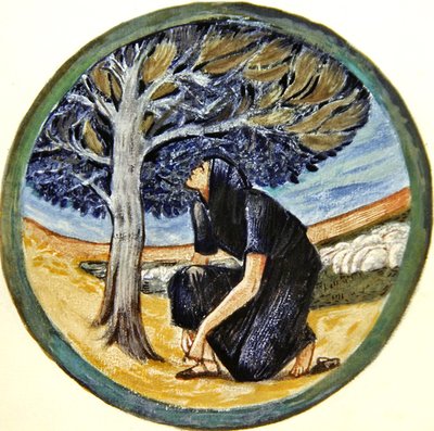Le Livre des Fleurs : XXXVII. Arbre de feu - Edward Coley Burne Jones