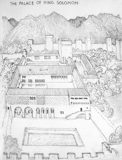 Le palais du roi Salomon - Edward Coley Burne Jones