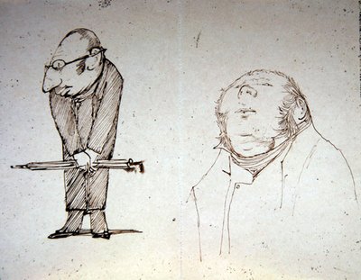 Deux mécènes - Edward Coley Burne Jones