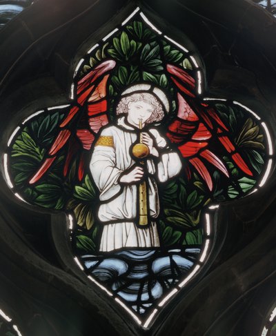 Birmingham, St Martin In The Bull Ring, Ange avec Chalemie - Edward Burne Jones