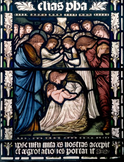 Birmingham, St Martin In The Bull Ring, La Nativité - Edward Burne Jones