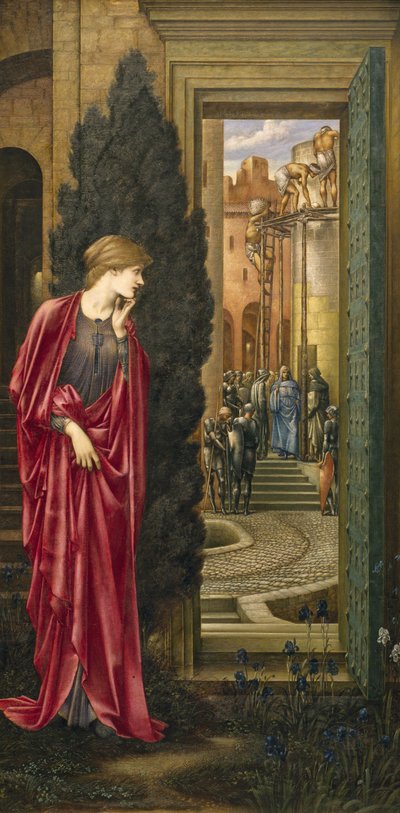 Danaé, ou La Tour de Laiton - Edward Coley Burne Jones
