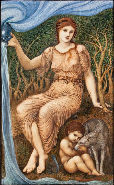 Mère Terre, 1882 - Edward Burne Jones