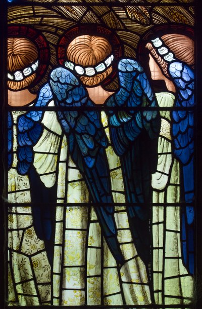 Anges, La Nativité - Edward Burne Jones