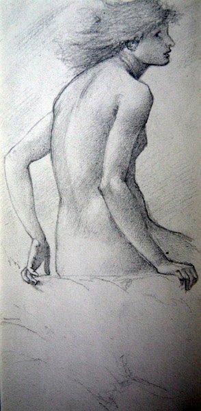 Fée de la colline - Edward Burne Jones