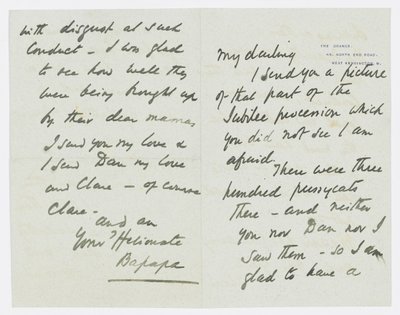 Lettre à la petite-fille de l