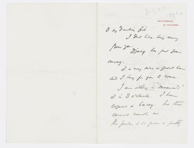 Lettre à la petite-fille de l