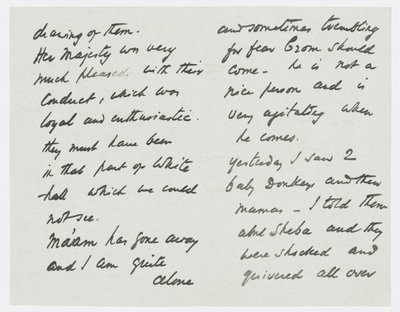 Lettre à la petite-fille de l