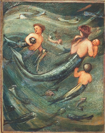 Sirènes dans les profondeurs, 1882 - Edward Burne Jones