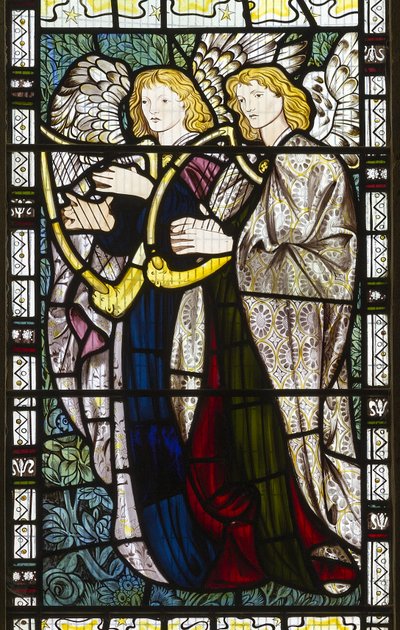 Anges musicaux, 1865 - Edward Burne Jones