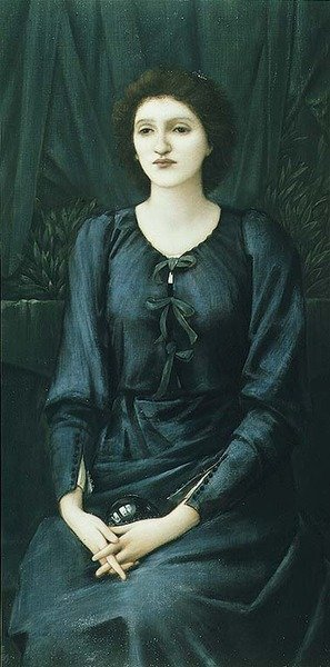 Portrait de La Baronne Madeleine Desandes - Edward Coley Burne Jones