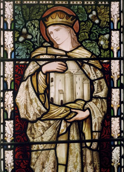 Salomon et le Temple - Edward Burne Jones