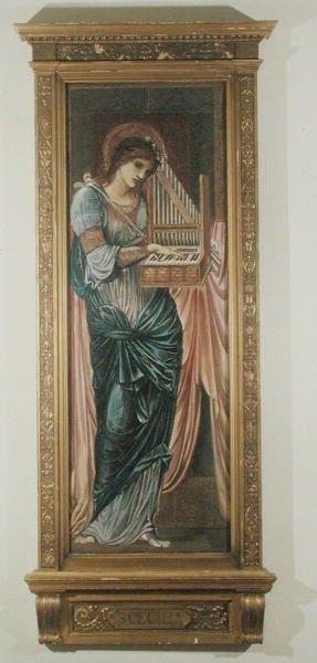 Sainte Cécile - Edward Burne Jones