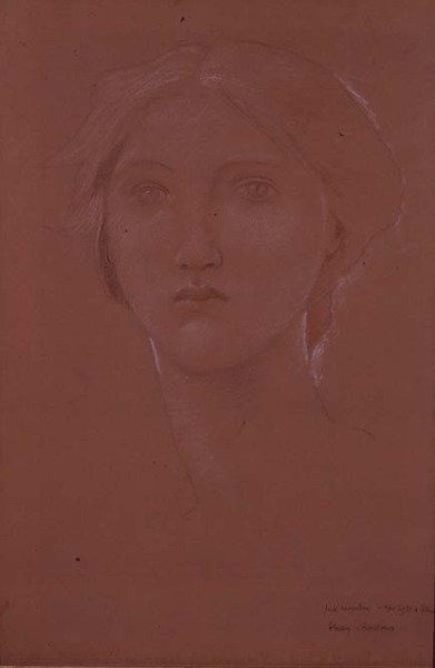 Étude de Margaret Burne-Jones pour 