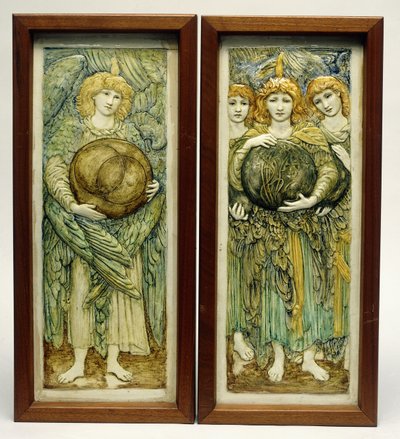 Le premier jour de la création et le troisième jour de la création - Edward Burne Jones