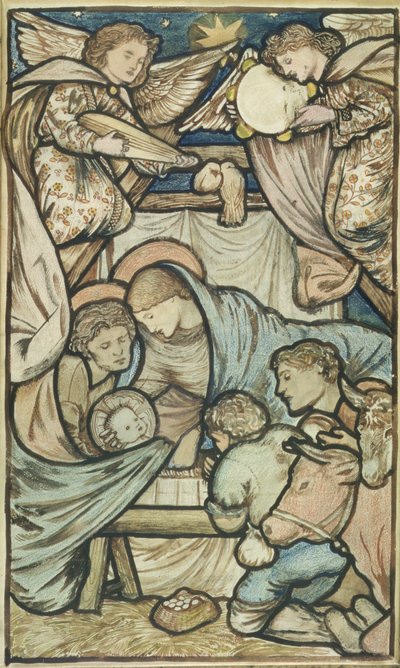 La Nativité - Edward Burne Jones