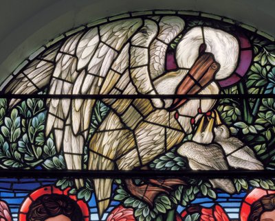 Le pélican dans sa piété - Edward Coley Burne Jones
