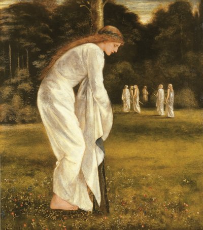 La princesse attachée à un arbre - Edward Burne Jones