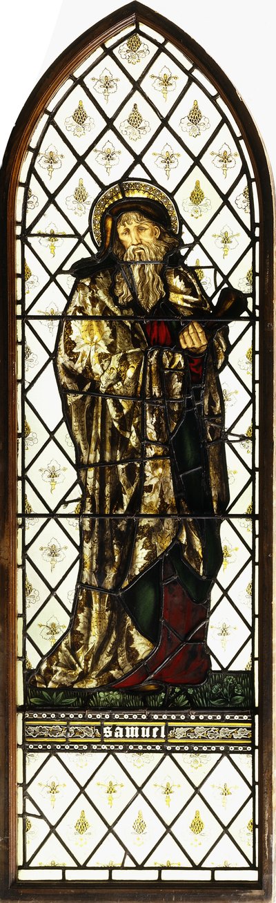 Le prophète Samuel, par Morris & Co, 1868 - Edward Burne Jones