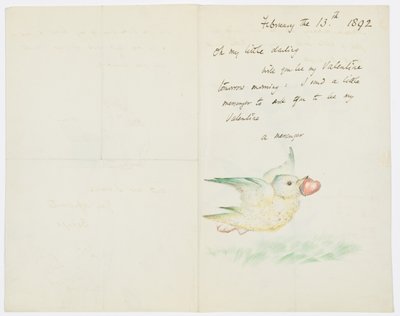 Valentine, Lettre à la petite-fille de l