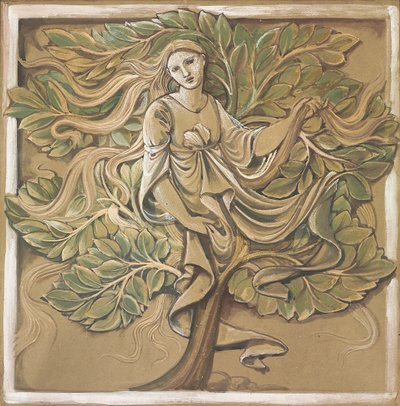 Nymphe des bois - Edward Burne Jones