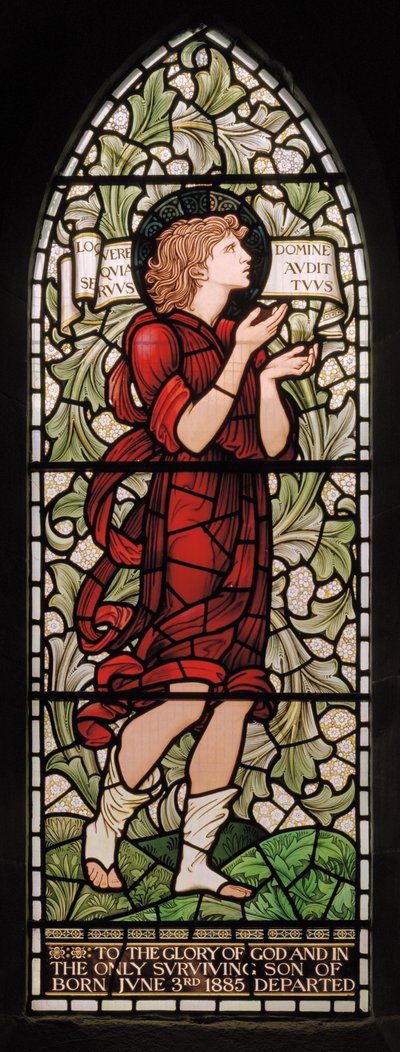 Wilden, All Saints, Morris & Co., Edward Burne-Jones, John Henry Dearle, Samuel - Edward Coley and Dearle Burne Jones