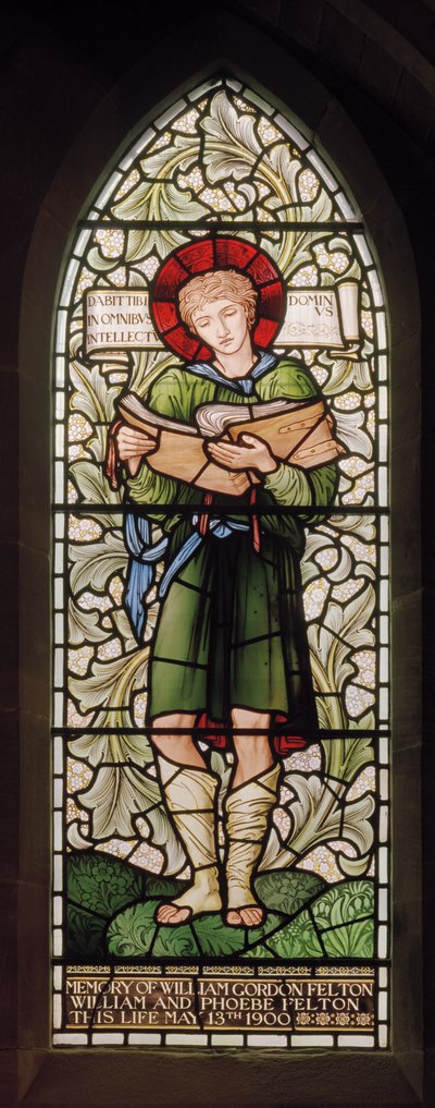 Wilden, All Saints, Morris & Co., Edward Burne-Jones, John Henry Dearle, Timothée - Edward Coley and Dearle Burne Jones