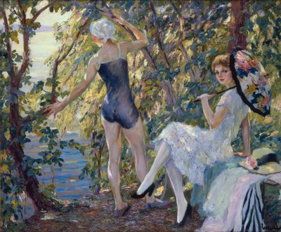 Les baigneurs - Edward Cucuel