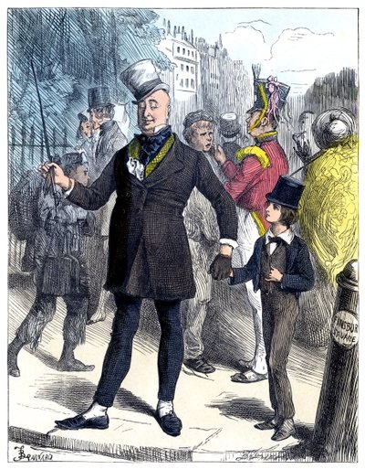 David Copperfield par Charles Dickens - Edward Dalziel