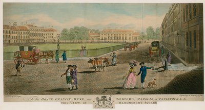 Bloomsbury Square, Londres - Edward Dayes