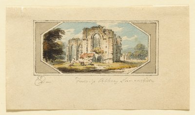 Abbaye de Furness, Lancashire - Edward Dayes
