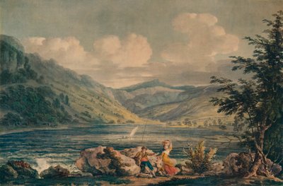 Hawes Water, Westmorland, vers 1790, 1935 - Edward Dayes