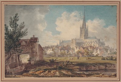 Cathédrale de Norwich depuis le sud-est - Edward Dayes