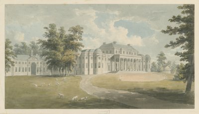 Shugborough Hall : peinture à l