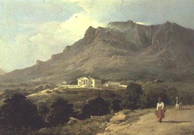 Paysage à Mowbray, Le Cap de Bonne-Espérance - Edward Duncan