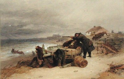 La vigie, vers 1850 - Edward Duncan