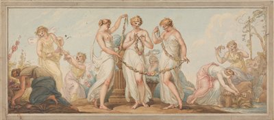 Allégorie du printemps - Edward Francis Burney