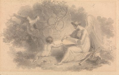 Allégorie des batailles napoléoniennes - Edward Francis Burney