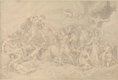 Apollon et Phaéton - Edward Francis Burney