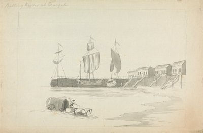 Bains à Margate - Edward Francis Burney