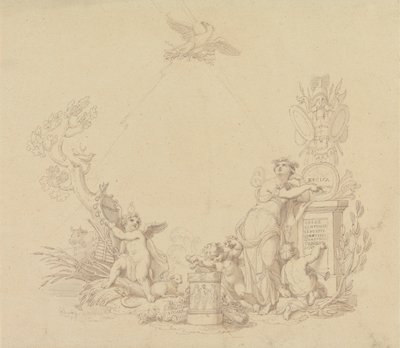 Dessins pour illustrations des œuvres de Beethoven - Edward Francis Burney