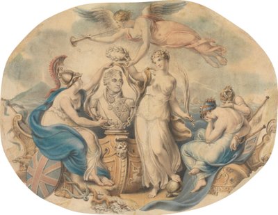 Hommage à Nelson - Edward Francis Burney