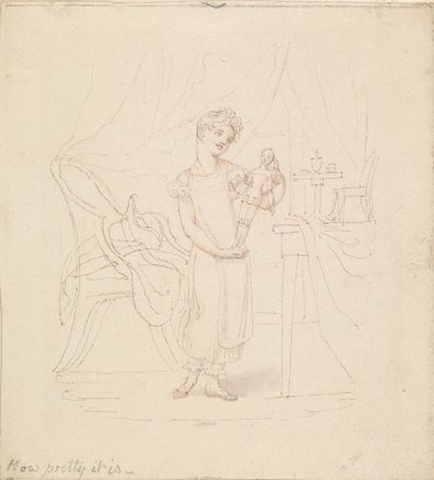 Illustration pour La nouvelle poupée : Comme elle est jolie - Edward Francis Burney