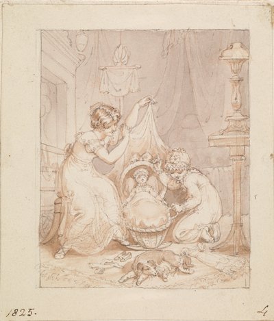 Illustration pour La Nouvelle Poupée : Sans titre - Edward Francis Burney