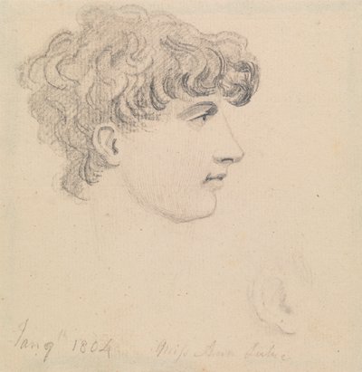 9 janvier 1804, Miss Ann Lukie (?) - Edward Francis Burney