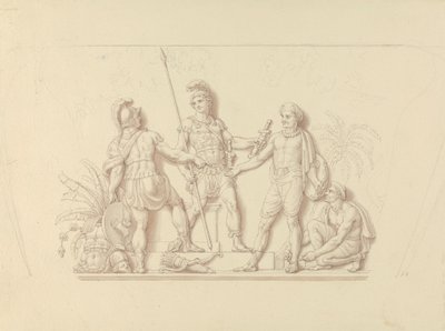 Mettre des armes dans les mains des Indiens - Edward Francis Burney