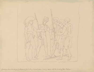 Mettre des Armes dans les Mains des Indiens - Edward Francis Burney